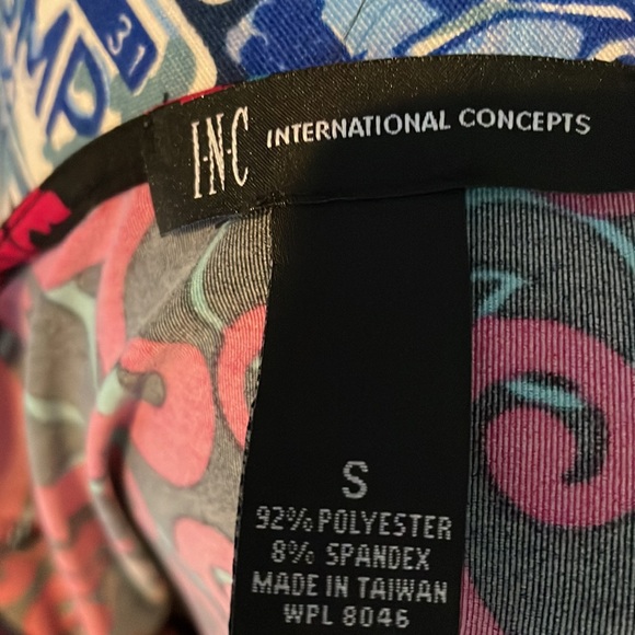 INC Dress- Size Small - Embroidered A-Line Silhouette - Picture 7 of 7